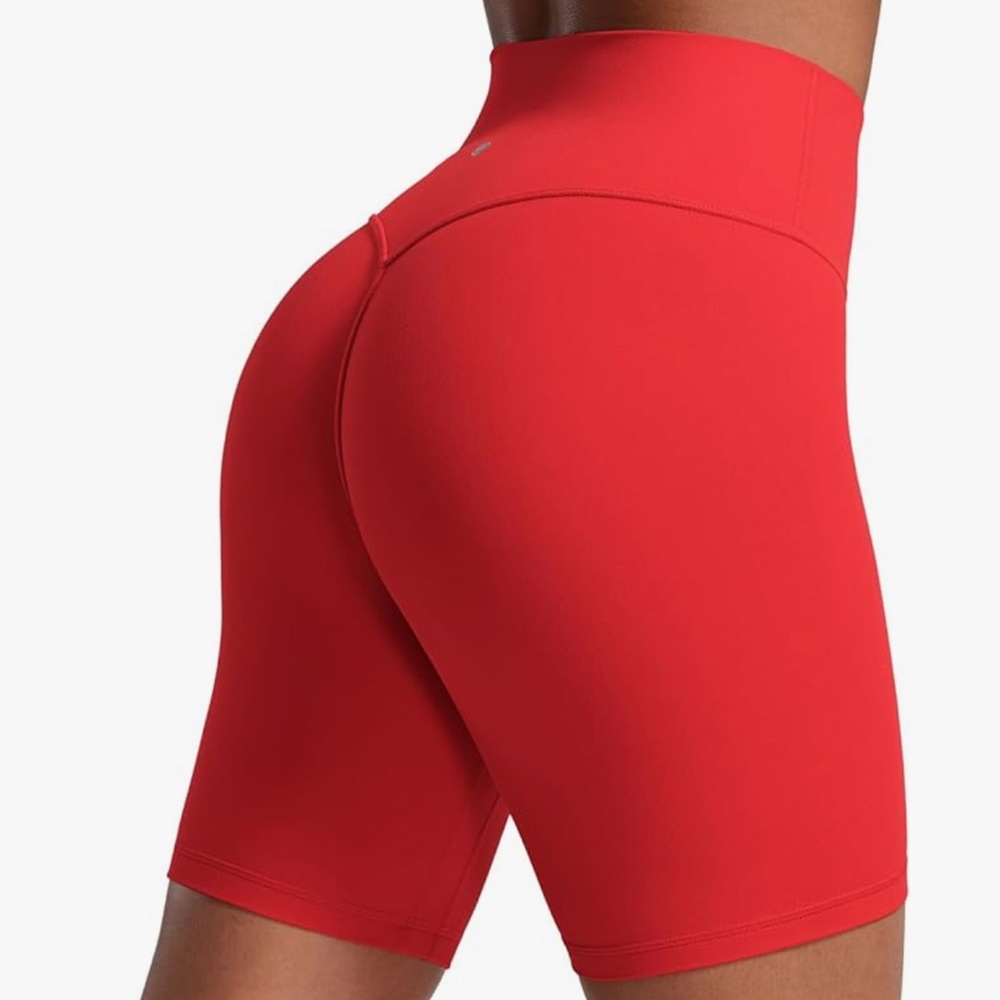 CRZ YOGA Womens ButterLuxe Biker Shorts 6 Inches
